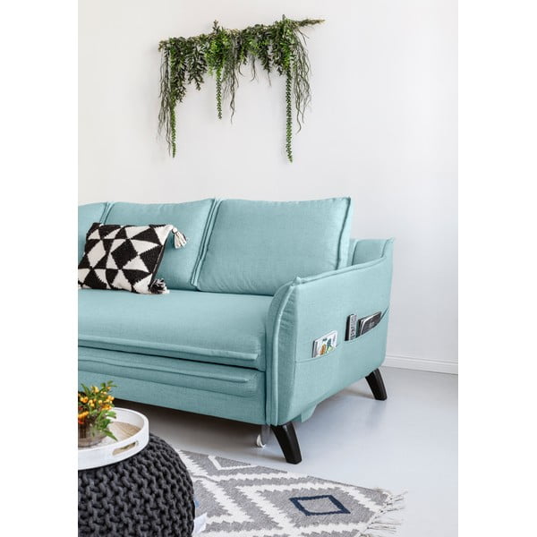 Helesinine diivanvoodi nurk , vasakpoolne nurk Charming Charlie - Miuform-image-4