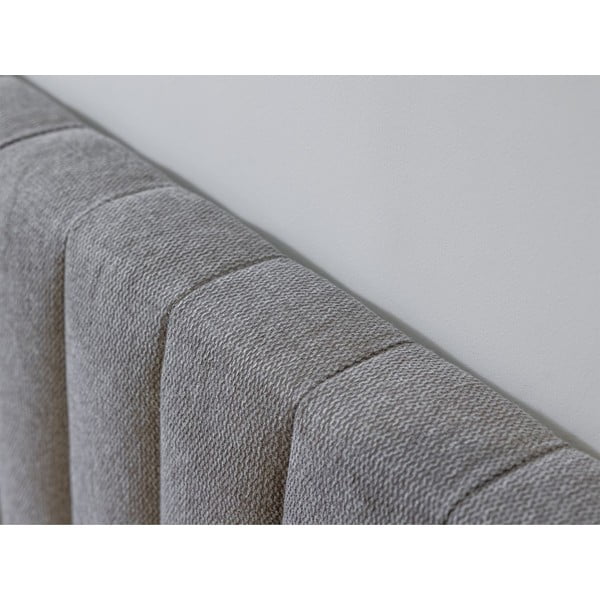 Helehall/loomulik kaheinimese voodi võrega 160x200 cm Oceane - Bobochic Paris-image-4