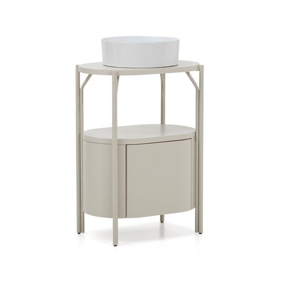 Valge valamukapp 60x81 cm Arely - Kave Home-image-4