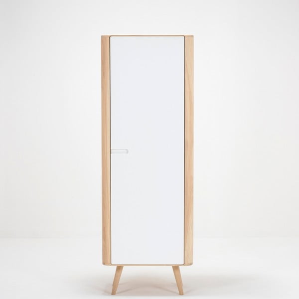 Tammepuidust riidekapp 60x170 cm Ena - Gazzda-image-2