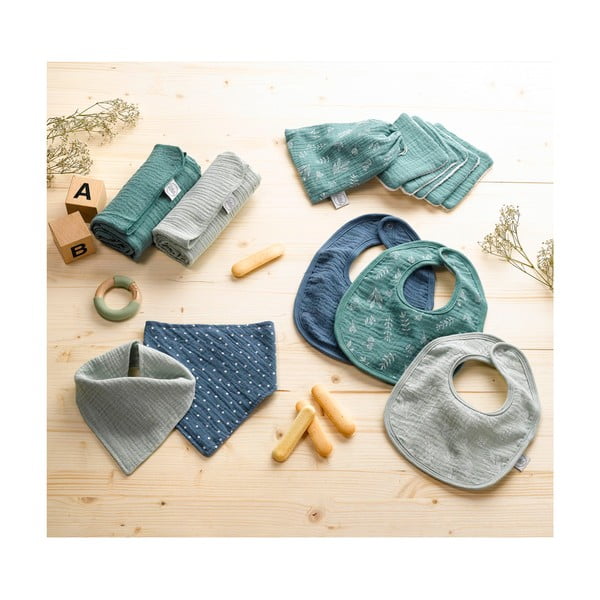 Roheline musliin pudipõlled komplektis 2 tk Gauge – Bébé Douceur-image-2