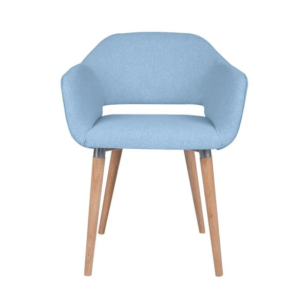 Světle modrá jídelní židle Cosmopolitan Design Napoli