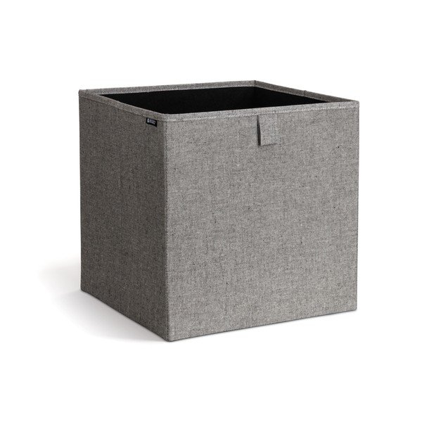 Hall tekstiilist hoiukast 32x31,5x31,5 cm Soft Storage Cube - Bigso-image-4