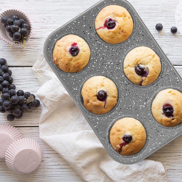 Metallist muffinivorm 22x32 cm Grande - Orion-image-1