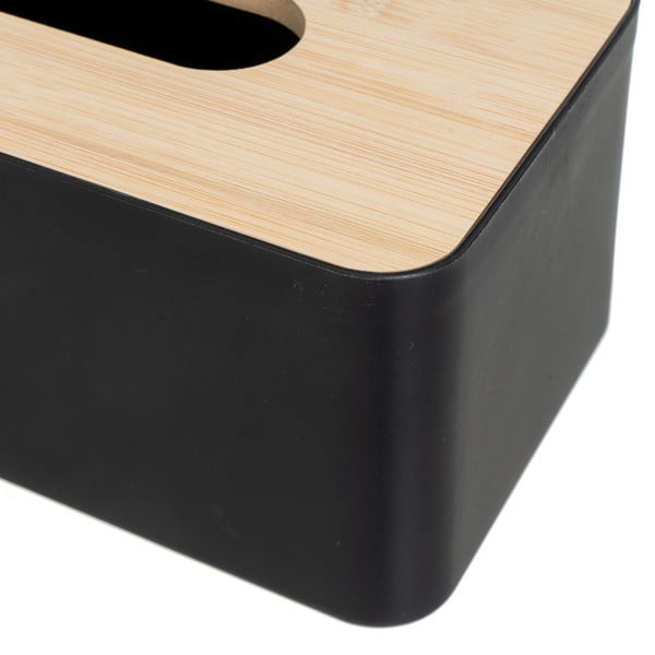 Plastik-bambusekarp taskurätikute jaoks - Casa Selección-image-1