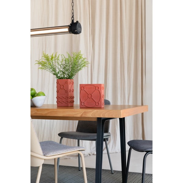 Oranž betoonist vaas Graphic - Zuiver-image-2