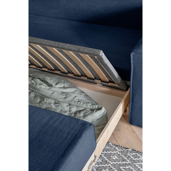 Tumesinine diivanvoodi 168 cm Lucky Lucy - Miuform-image-4