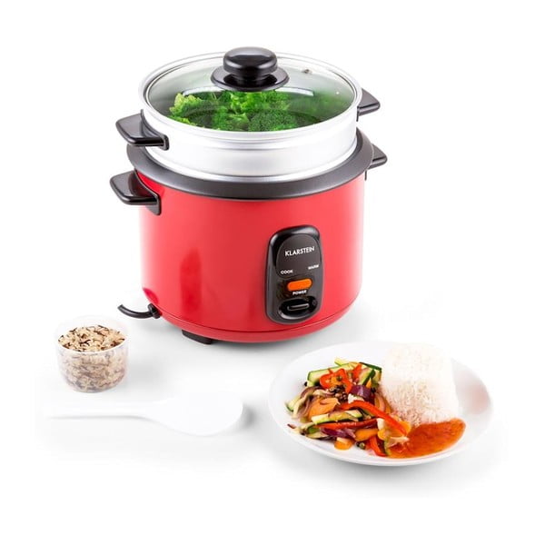 Punane riisipliit aurutamisseadmega , 1 l Osaka - Klarstein-image-4