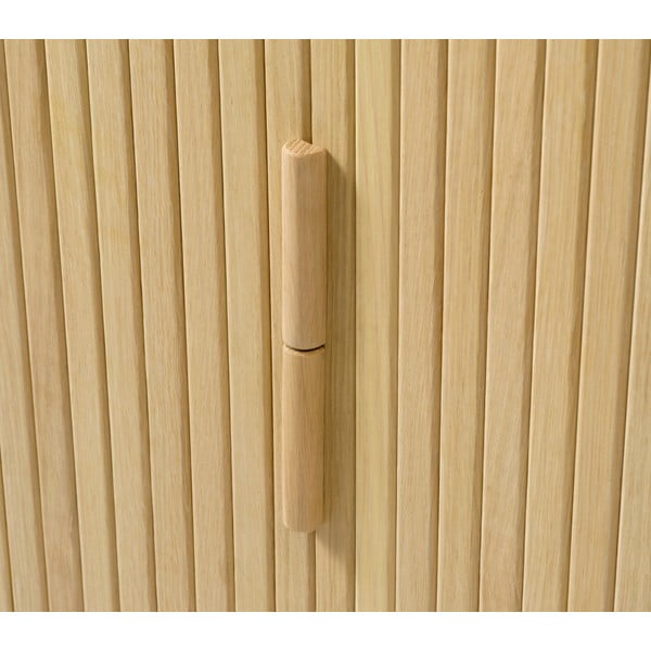 Tammedekooriga lükandustega kummut 113x90 cm Cavo - Unique Furniture-image-1