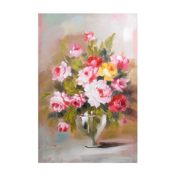 Obraz na plátně Pink Flowers, 60x90 cm