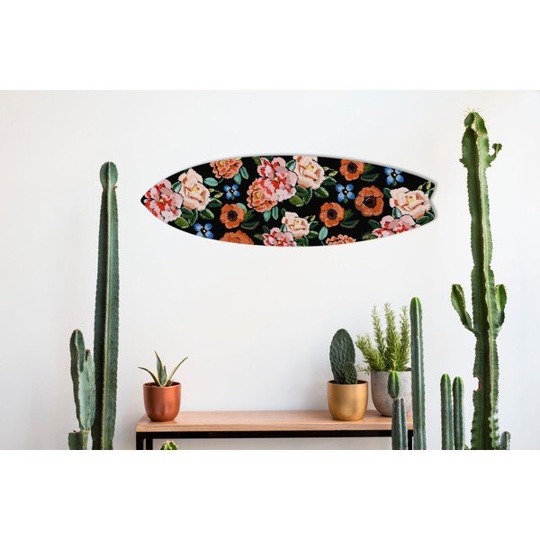 Nástěnná dekorace ve tvaru surfovacího prkna Really Nice Things Sewing Flowers-image-1