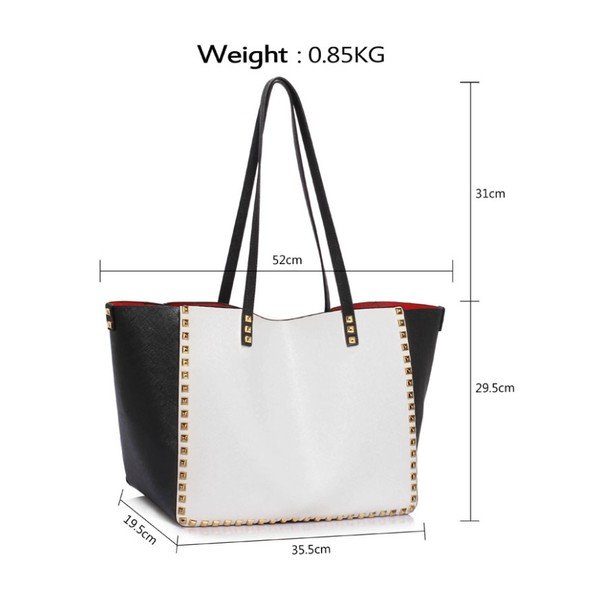 Kabelka L&S Sandy B & W-image-1