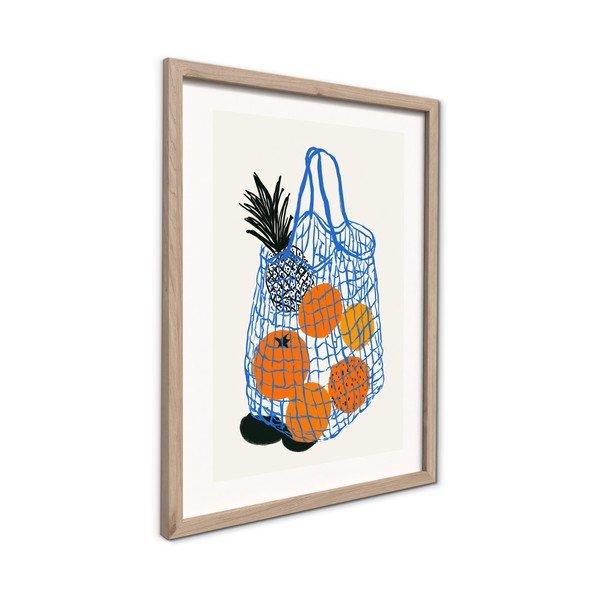 Trükitud pilt raamiga 30x40 cm Summer Fruit - Styler-image-4