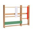 Tammedekooriga riiul 110 cm Arki - Hübsch