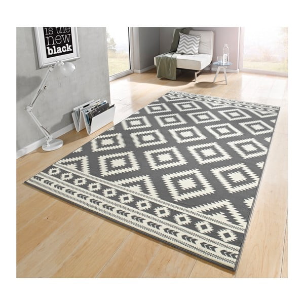 Hall ja kreemjas vaip Gloria , 120 x 170 cm Ethno - Hanse Home-image-1