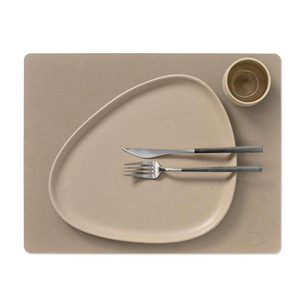 Öko-nahast lauamatt 35x45 cm Square L Nupo - LIND DNA-image-2