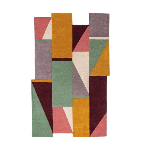 Käsitsi kootud villane vaip 150x240 cm Shuffle Shaped - Flair Rugs