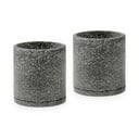 Tumehallid lillepotid 2tk komplektis ø 26cm Terrazzo - Bonami Selection