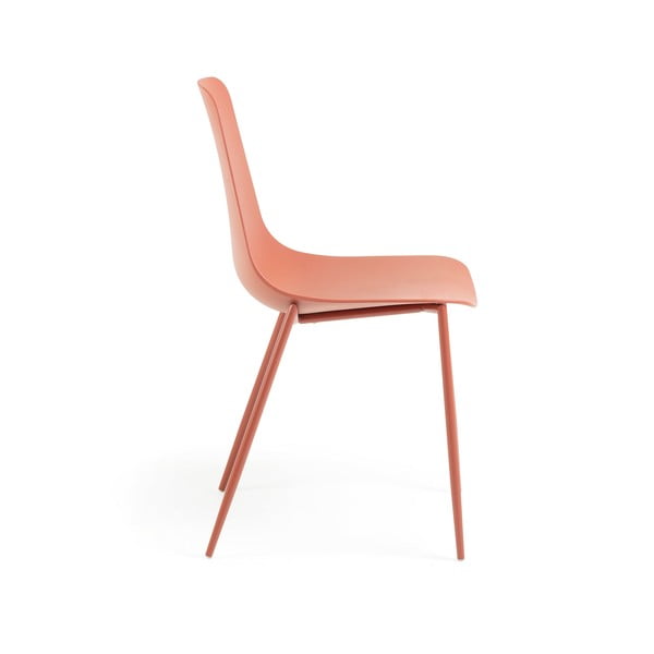 Tumeoranž söögitool Wassu - Kave Home-image-2