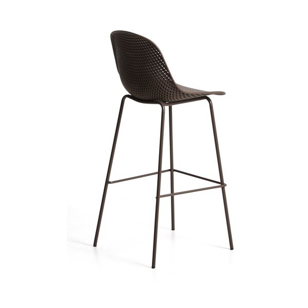 Pruun metallist/plastist aiabaaritool Quinby - Kave Home-image-2