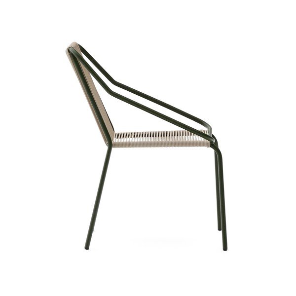 Tumeroheline-beež metallist aiatool Zivia - Kave Home-image-3