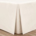 Kreem perkal-puuvillane veniv voodiraami kate 150x200 cm Easy Iron Percale - Catherine Lansfield