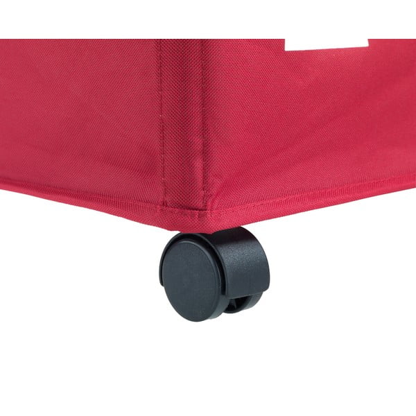 Punane kolmekordne pesukorv , 117,6 l Trivo - Wenko-image-3