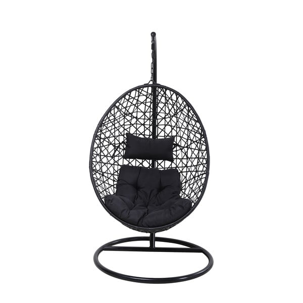 Černé zahradní závěsné křeslo Bonami Selection Costelo-image-4
