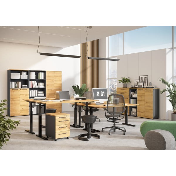 Reguleeritav töölaud 80x160 cm Agenda - Germania-image-4