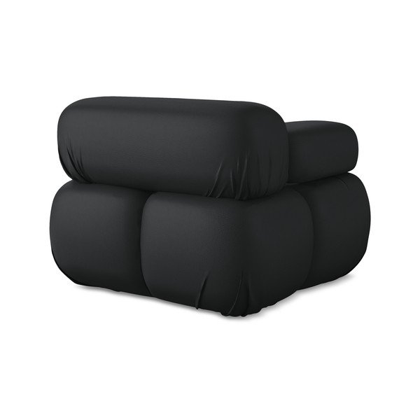 Must kunstnahast diivanimoodul (vasakpoolne nurk) Lokua - Makamii-image-4