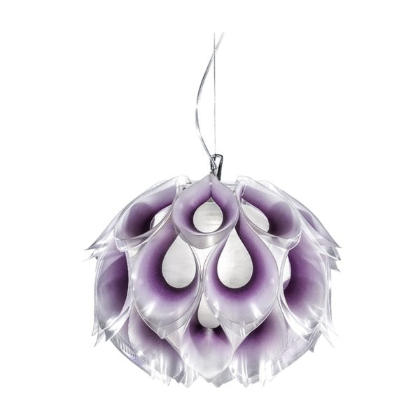 Stropní světlo Flora Purple, 31 cm