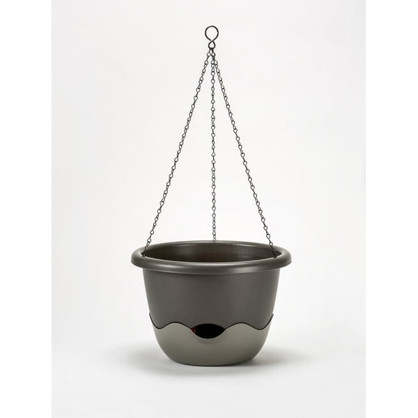 Hall isevoolav pott sobib riputamiseks , pikkus 30 cm Mareta - Plastia-image-1