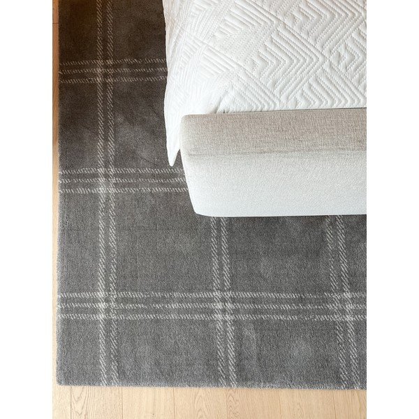 Antratsiitne villane vaip 120x180 cm Calisia M Grid Prime - Agnella-image-2