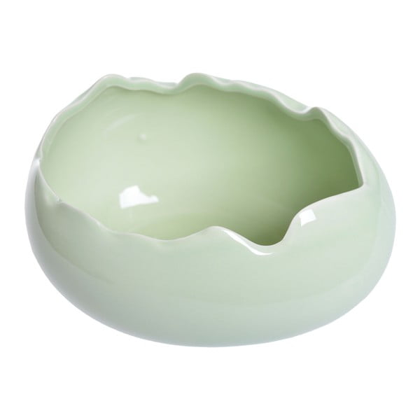 Zelená keramická dekorativní miska Ewax Egg Shell