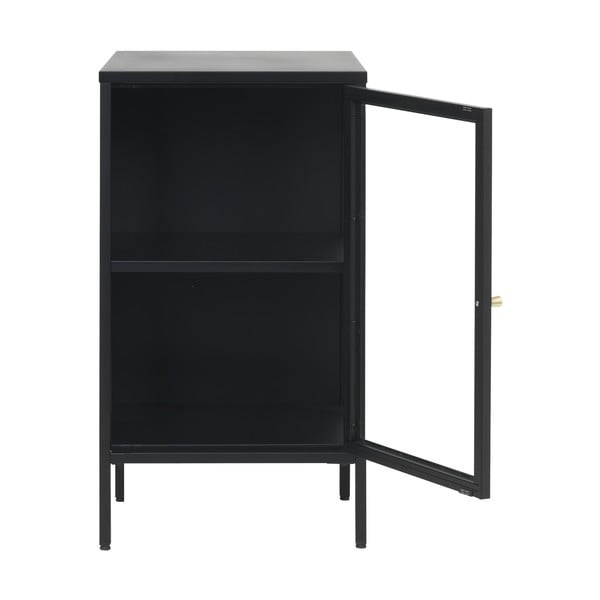 Must metallist vitriinkapp 45x85 cm Carmel – Unique Furniture-image-3