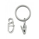 Metall/plastmass kardinarõngad konksuga komplektis  10 tk – SP TREND