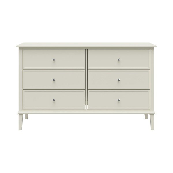 Valge madal kummut 138x84 cm Franklin - Støraa