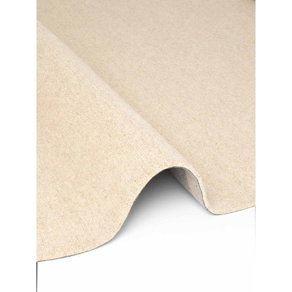 Beež käsitsi kootud villane ümmargune vaip ø 200 cm Puristic Knots - Elle Decoration-image-4