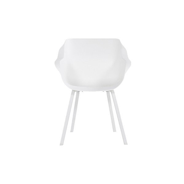 Valged plastikust aiatoolid 2tk komplektis Sophie Element - Hartman-image-2