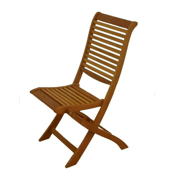 Dřevěná zahradní skládací židle Ilene
