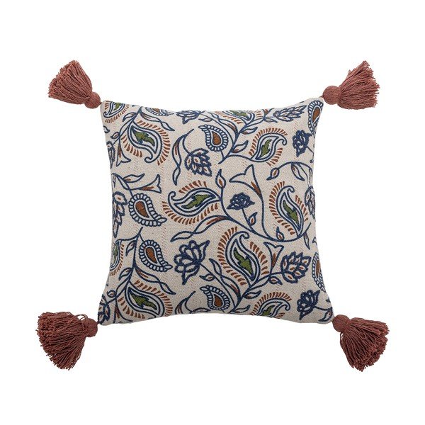 Dekoratiivne padi taaskasutatud puuvillast 45x45 cm Paisley - Bloomingville