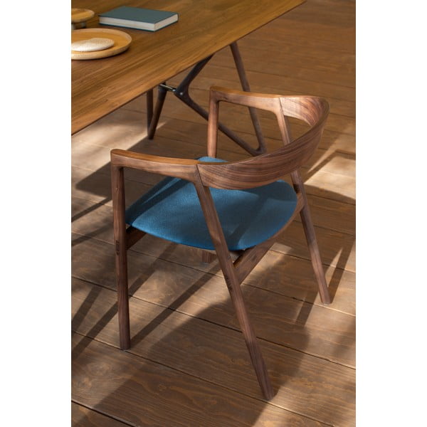 Sinine/pruun söögitool Muna - Gazzda-image-3