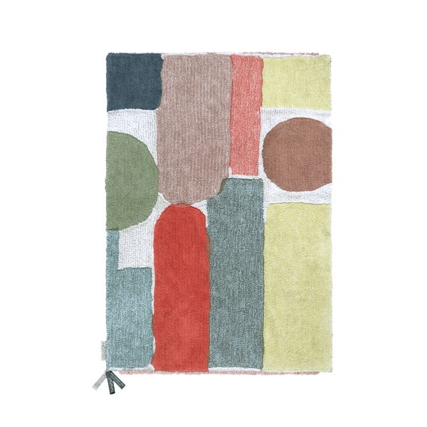 Pestav käsitsi kootud villane laste vaip 170x240 cm Abstract - Lorena Canals