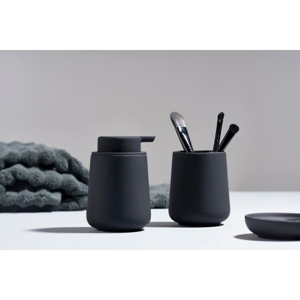 Mustast kivimaterjalist tualetthari Nova One - Zone-image-2