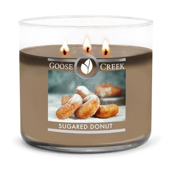Vonná svíčka ve skleněné dóze Goose Creek Sugared Donut, 35 hodin hoření