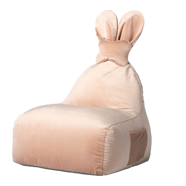 Heleroosa laste kott-tool Funny Bunny - The Brooklyn Kids