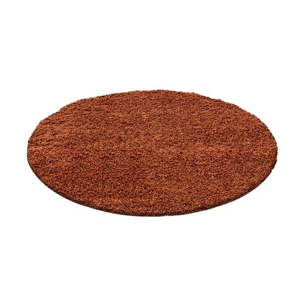 Terrakota värvi ümmargune vaip ø 200 cm Life - Ayyildiz Carpets