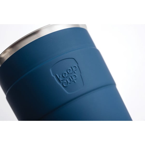 Tumesinine kaanega reisikruus Thermal, 340 ml Spruce - KeepCup-image-2