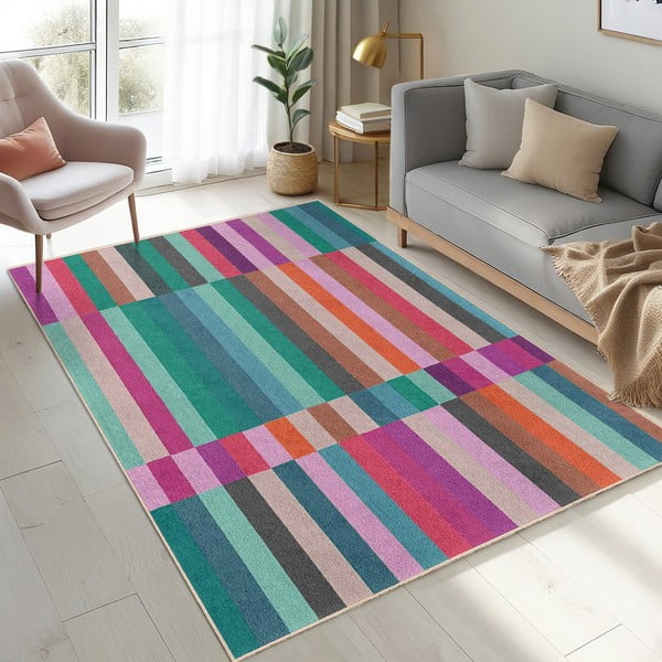 Värviline  pestav vaip 120x180 cm Acid Rain - Mila Home-image-4