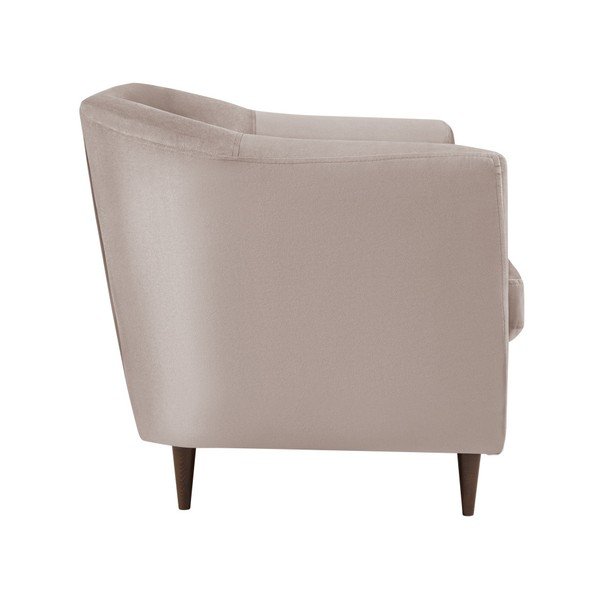 Béžová sametová pohovka Kooko Home Glam, 125 cm-image-3